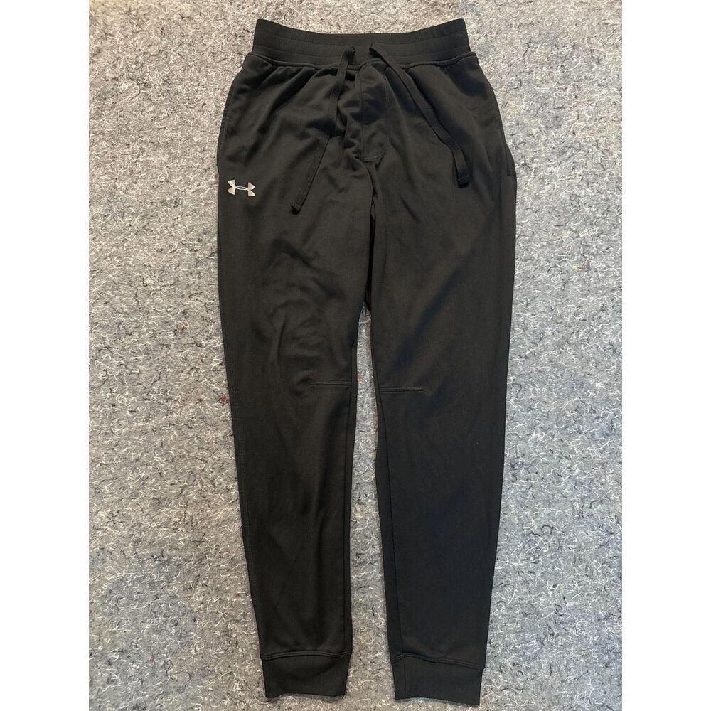Under Armour Men’s Small Black Athletic Jogger Pants Drawstring
